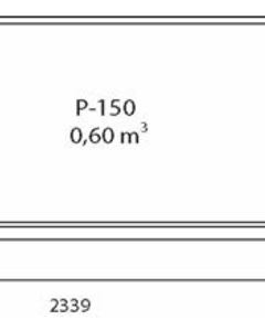 Hopper T150 galvanized for auger 102 mm M&M